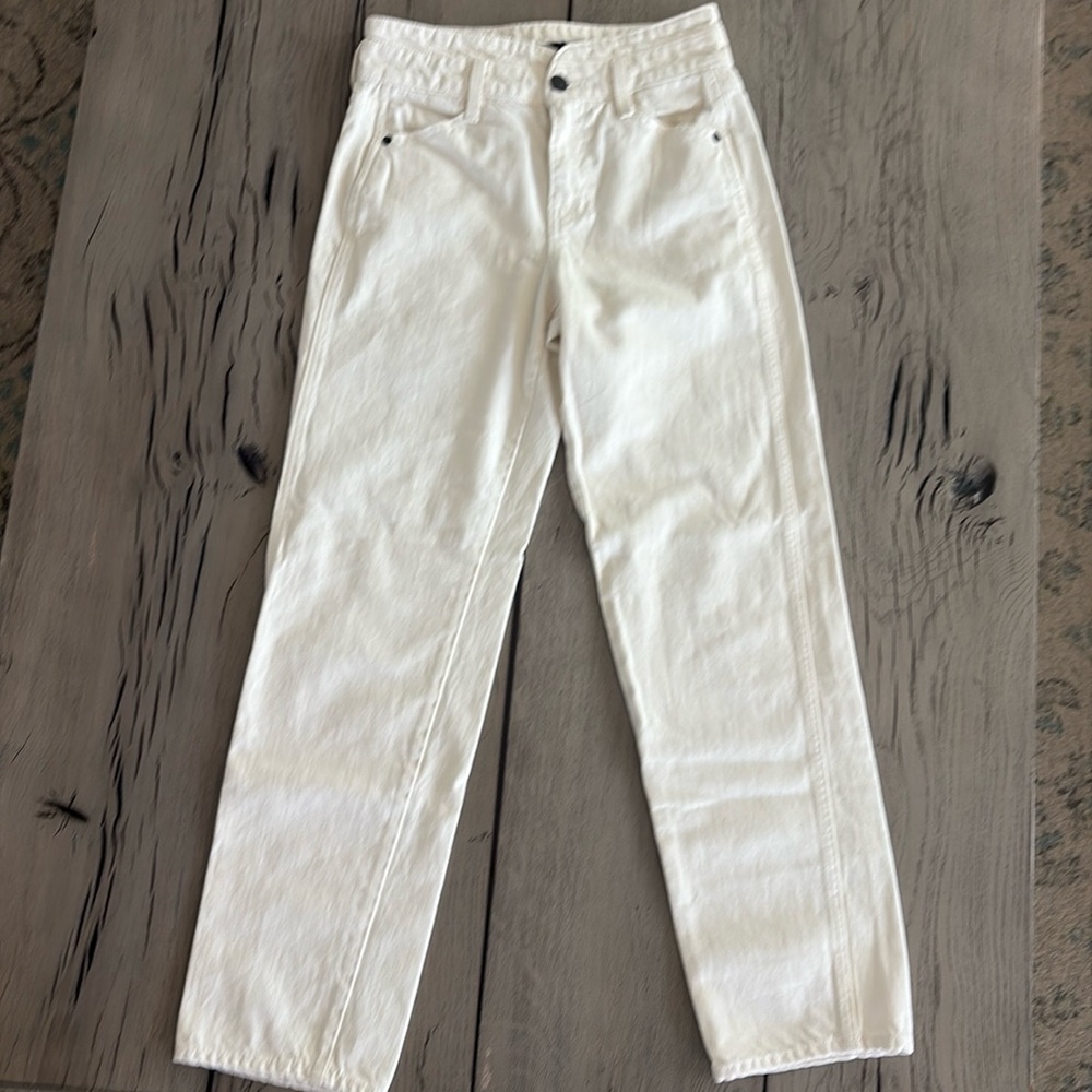 Veronica Beard Blake Classic Straight High Rise Jean